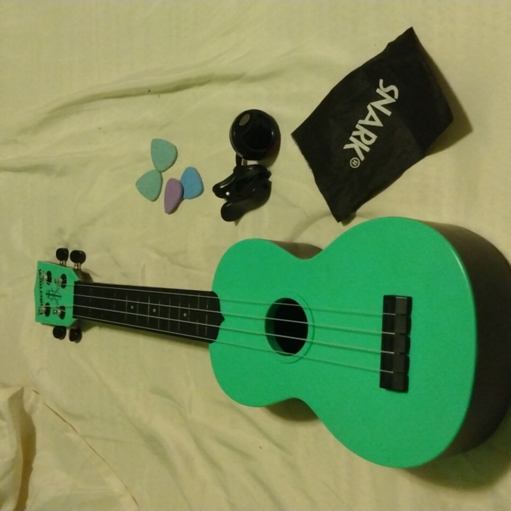 COPY - Ukulele with tuner, pics, and bag